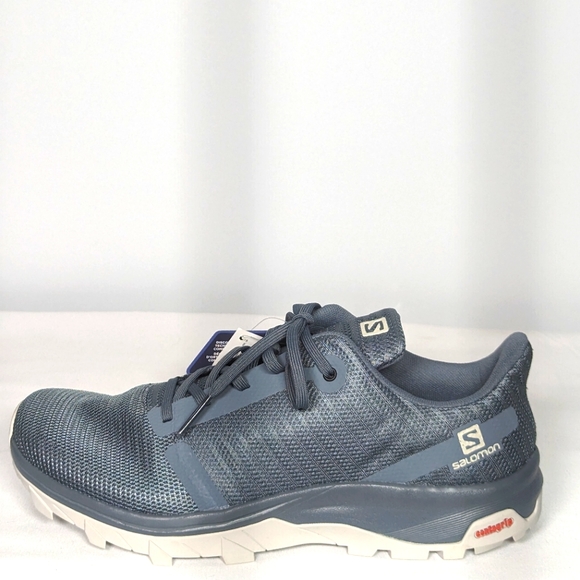 NEW Salomon Womens Outbound Prism Trail Running Shoe Sz 9 stormy weather - Picture 3 of 4